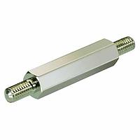 Harwin R30-4000402 Hex M3 x 4mm HEX 5mm A/F 6mm ML/ML NICKEL