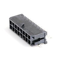 Molex 43045-1610 Shrouded Microfit 3.0 RA SMT Nail DR 15Au 16 Ckt