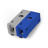 AMP Connectors - TE Connectivity 1-2834006-0 Lighting Connectors 2P RELEASE POKE-IN CONNECTOR GY/BE