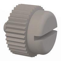 Essentra Components 090440009TEG Thumb Screw Slotted Thumb Screw, #4-40 Thread,  3/32 Lg