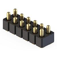 Mill-Max 813-22-012-30-022101 Spring-Loaded SpringLoaded Con SMT Double Row 12-Pin