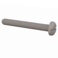 Essentra Components 50M025045N020 Pan Slotted Pan Slotted Screw, M2.5 X .45 Thread, 20mm Lg