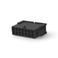 AMP Connectors - TE Connectivity 1-794615-4 Plug Housings PLUG DUAL PNL MNT 14