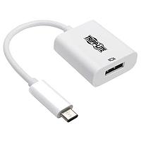 Tripp Lite U444-06N-DP8W Adapter Cable USB-C TO DP ADAPTER, 8K, WHITE