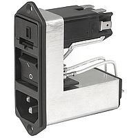 Schurter CD41.1501.151 Inlets CD PWR ENTRY MODULE W. FILTER 6A