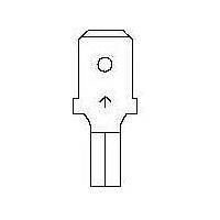 3M Electronic Specialty 72M-250-32 Spade 16-14 .250 MLE DISC
