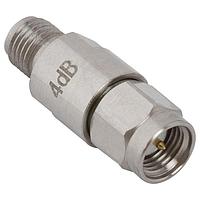 Amphenol RF ATS-1M1F-04DB2W Connectorized Attenuators SMA Jack to SMAPlug Attenuator, 4 dB, 2W