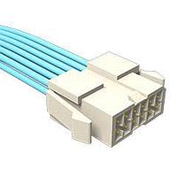 Samtec MRTDT-04-20-L-12.0-L1 Rectangular Cable Assemblies .100" Mini Mate Double Row Panel Mount Discrete Wire Cable Assembly, Teflon Fluoropolymer Wire, Terminal
