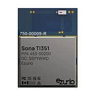 Ezurio 453-00200C Wireless Modules Module, Sona TI351, 1216, Chip Antenna, Cut Tape