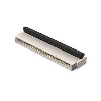GCT (Global Connector Technology) FFC2B28-20-G Board Mount 20W,0.5mm FFC Con,R/A,Dual Cont,B/Flp,H1.0mm,Gld,SMT,T&R