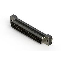 EDAC 627-037-320-216 D-Sub Connectors - Standard Density Vertical Plastic Body D-Sub Connector