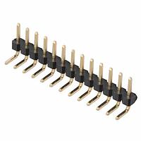 Harwin M22-2531046 Pin Strip 10SIL HORIZ PIN HDR
