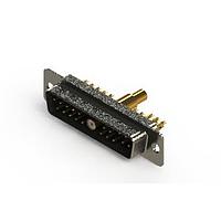 EDAC 627-21W1222-7T1 Mixed Contact D-Sub Connectors Vertical Combo Dsub