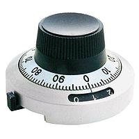 Bourns H-46-6A Turns-Counting Dial 46mm Body 1/4"Shaft