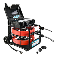 TvbTech 3499FB-Dual Sewer Drain Pipe Inspection Camera System (20m cable, Φ14mm: 648x488 Pixel; Φ23mm: AHD 1920*1080)