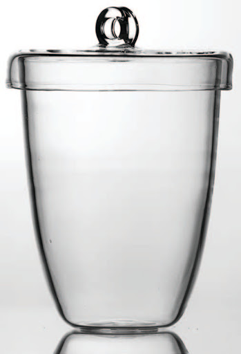 Laboratory crucibles and covers for sample heating and preparation