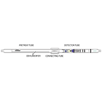 Kitagawa 724 TOLUENE Detector Tubes used with Air Sampling Pumps (50-2,000㎍/㎥)