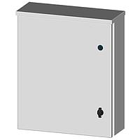 Dwyer CSE-3R-362412 Outdoor Carbon Steel Electrical Enclosures, 180° Hinges, Latch, Rain Cap