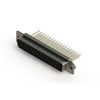 EDAC 627-M37-623-LN2 D-Sub Connectors - Standard Density Vertical Machined D-Sub Connectors
