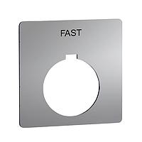 Square D 9001KN112SP Legend PSH BTTN LEGEND PLATE 30MM, Type K