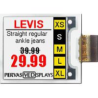 Pervasive Displays E2154QS0F1 TFT Displays 1.54" EPD, Spectra B/W/R/Y, w.iTC