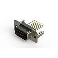 EDAC 627-M09-323-BN5 D-Sub Connectors - Standard Density Vertical Machined D-Sub Connectors