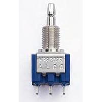 AMP Connectors - TE Connectivity MPS2004NPC Industrial Switches DPDT PUSH ON/ON PCB GOLD