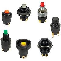 OTTO P7-631241 Subminiature Low-Level Mil Sldr 5A SPST-DB, SPDT-DB