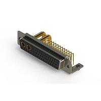 EDAC 630-43W2250-4NB Mixed Contact D-Sub Connectors Right-angle Power Combo D-Sub Connector