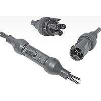 Anderson Power Products SK1-016M03PB01-S41 Connector Kits 3P MINI SPECK PAK AC INLINE RCPT KIT