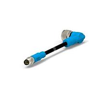AMP Connectors - TE Connectivity T4052118004-005 Sensor Cables / Actuator Cables M8-4MS-5.0 M12-4FR-PVC