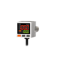 Autonics PSQ-BC01-9/16-18UNF Dual Digital Display Pressure Sensors (-100.0 ~ 100.0kPa, 9/16-18UNF)