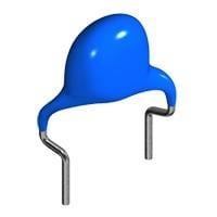 TDK CS45-E2GA152M-GKA Safety Radial Leaded Ceramic Disc Capacitors D:7.5mm X1/Y2 1500pF E 20% LS:7.5mm