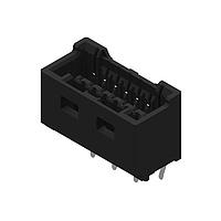 Molex 503159-0601 Headers & Wire Housings 1.5mm CLIK-Mate Rcpt SR TH Vrt wPeg 6Ckt