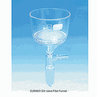 DURAN SL.Fun2126.2 Sieve Filter Funnel DURAN®, w/vacu.Adapter, 24/29, 125ml