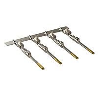 Amphenol SINE Systems SC000571G15 Headers & Wire Housings Pin contact, signal, 1.0x0.64mm, stamped & formed, 20-22AWG, 15 " gold plating