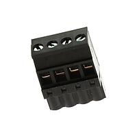 Molex 39533-2004 Plugs 5.08MM EURO PLUG VERT RWE BLK 4CKT