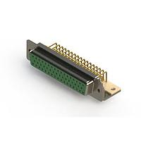 EDAC 630-M50-240-GT4 D-Sub Connectors - Standard Density Right Angle D-Sub Connector