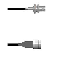 Amphenol Custom Cable Q-0402I0003024i RF Cable Assemblies BNC-SJB/N-SP G174 24I