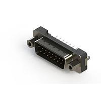 EDAC 627-015-224-017 D-Sub Connectors - Standard Density Vertical Plastic Body D-Sub Connector