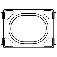 Alps Alpine SKRPANE010 Tactile Switches 500mOhm 1.57N 16VDC 4.2X3.2X2.5MM 50mA