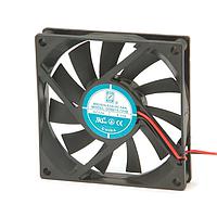 Orion Fans OD8015-12HB-M4 Axial DC Fan, 80x80x15mm, 12VDC, 31CFM, 0.17A, 33dBA, 11 Blade, Ball, 2x Leads 24AWG