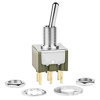 NKK Switches M2022SS1G03 Miniature toggles DPDT ON-NONE-ON