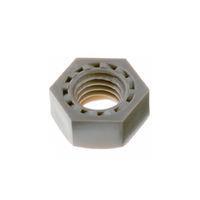 Essentra Components 184020070409 Nuts PEEK Hex Nut, M2.6, Light Brown, 2.0 Thick