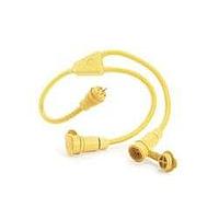 Molex 1301540061 Cable Connectors MOLDED Y-SPLICE 3' 12-3 GFCI (1)24W47&(2