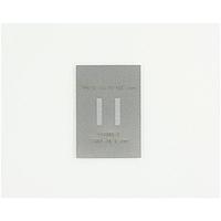 Chip Quik PA0080-S Sockets & Adapters TVSOP-48 Stainless Steel Stencil