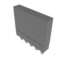 Samtec ESW-105-12-L-S Stackthrough .100" Elevated Socket Strip
