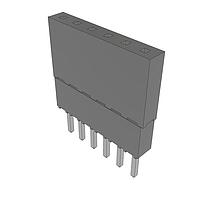 Samtec ESQ-106-23-L-S Sockets Elevated Socket Strip, 0.100" Pitch
