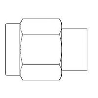 Amphenol SV Microwave 8018-6007 RF Terminators SMA SHORT ML