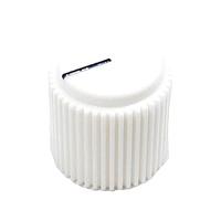 Eagle Plastic Devices 450-AE181 Knobs & Dials RIBBED .71" D T18 WH